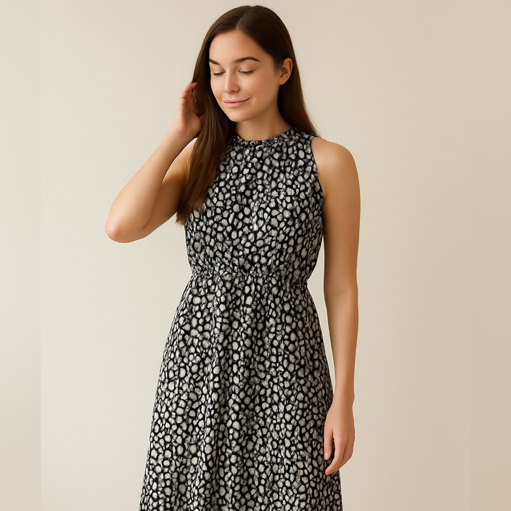 Made With Love❤️ Maxi Summer Dress | Light & Airy | S | Key Hole High Neck |